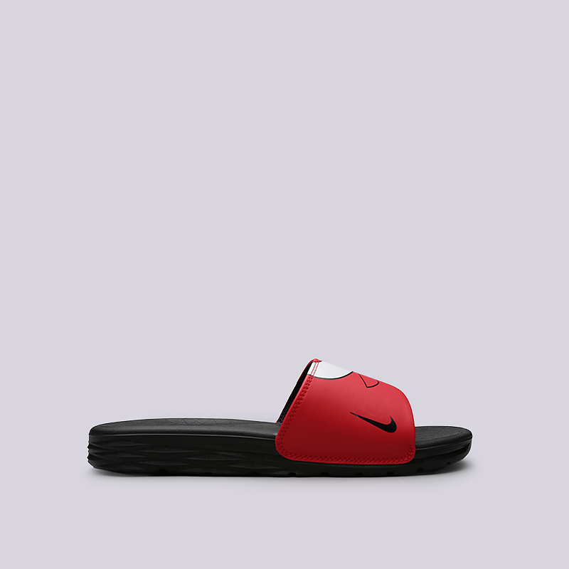  черные сланцы Nike Benassi Solarsoft NBA 917551-600 - цена, описание, фото 1